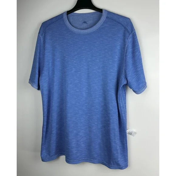 2 Tommy Bahama Flip Sky IslandZone T-Shirts Reversible Tee Blue Men's Size XL - Picture 7 of 16